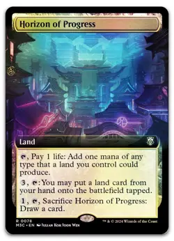 Horizon of Progress (Extended Art) (Ripple Foil) #78 NM Modern Horizons 3 - Image 1