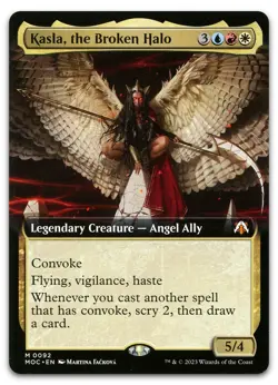 Kasla, the Broken Halo (Extended Art) #92 NM March of the Machine MOC Magic MTG - Image 1