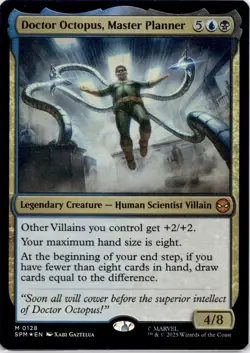 Doctor Octopus, Master Planner (FOIL) SPM #128 Spider-Man MTG NM - Image 1