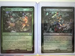 Vanille, Cheerful l'Cie #0211 AND Fang, Fearless l'Cie #0099 FOIL MTG ENG NM - Image 1