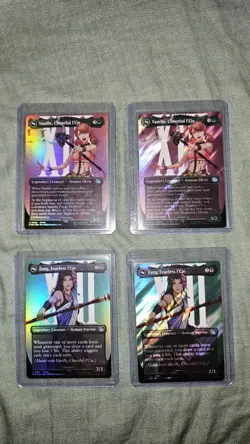 MTG x Final Fantasy Vanille and Fang Foils and Surge Foils - Image 1