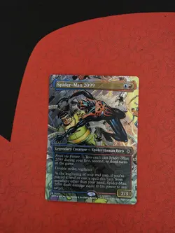 Wizards of the Coast MTG Spider-Man 2099 0205 Rare Foil Ext Art EN 2025 - Image 2