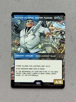 Doctor Octopus, Master Planner #228 (Borderless Foil) MTG Marvel's Spider-Man NM - Image 1