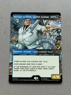 Doctor Octopus, Master Planner #228 (Borderless Foil) MTG Marvel's Spider-Man NM - Image 4