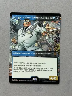 Doctor Octopus, Master Planner #228 (Borderless Foil) MTG Marvel's Spider-Man NM - Image 5