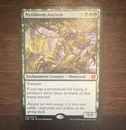 Wizards of the Coast Nyxbloom Ancient THB Mythic Regular 190/254 Green EN 5/5 - Image 1