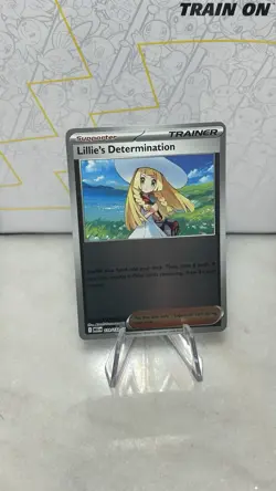 lillie's determination 119 Reverse Holo - Mega Evolution - Pokemon TCG - NM - Image 1
