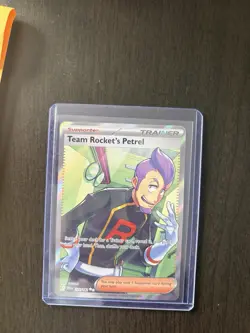 Team Rocket's Petrel 226/182 Ultra Rare Destined Rivals Pokemon M - Image 1