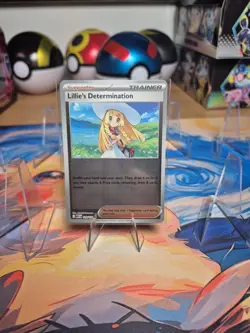 Lillie's Determination (Reverse Holo) 119/132 Uncommon Pokemon Mega Evolution - Image 1