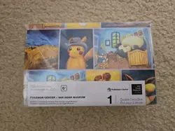 NEW Pokemon Center X Van Gogh Museum: Pokemon Inspired Amsterdam Double Deck Box - Image 1