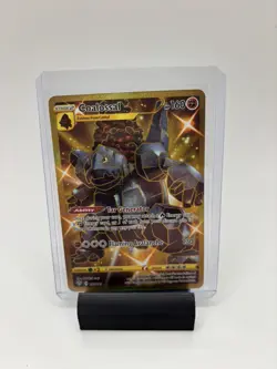 Coalossal 198/189 Gold Secret Rare Full Art SWSH Darkness Ablaze Pokemon - NM - Image 1
