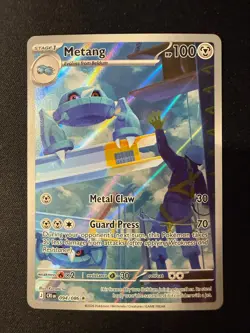 Metang 094/086 Holo Illustration Rare Chaos Rising Pokemon Near Mint - Image 1