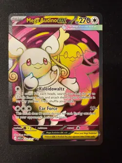 Mega Audino ex 253/217 Ultra Rare Ascended Heroes Pokemon Near Mint - Image 1