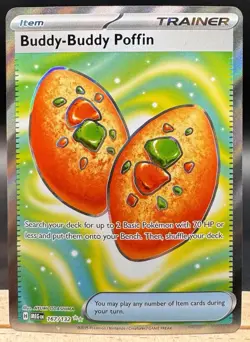 Buddy-Buddy Poffin 167/132 Ultra Rare Mega Evolution Pokemon TCG NM - Image 1