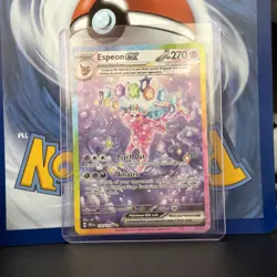 Pokemon TCG SV Prismatic Evolutions Espeon EX Sir 155/131 M/NM Condition - Image 1