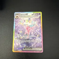 Pokemon TCG SV Prismatic Evolutions Espeon EX Sir 155/131 M/NM Condition - Image 3