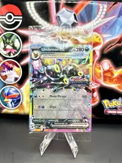 Pokemon Prismatic Evolutions Umbreon ex 60/131 Surprise Box Stamped Promo Sealed - Image 1