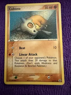 Pokemon TCG Cubone EX FireRed & LeafGreen 60/112 Regular NM/M - Image 1