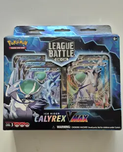 Pokemon Ice Rider Calyrex VMax League Battle Deck NEW 820650850424 - Image 1