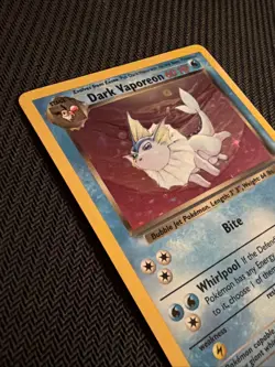 Dark Vaporeon 9/110 Legendary Collection Holo Pokemon - Image 2