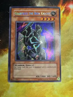 Yu-Gi-Oh Gearfried the Iron Knight BPT-012 MP - Secret Rare Promo - Image 2