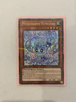 Yugioh Mulcharmy Fuwalos ROTA-EN024 Quarter Century Secret Rare 1st Ed NM - Image 1