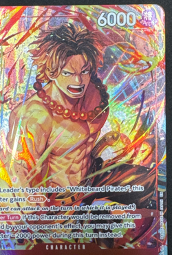 PORTGAS D. ACE ST15-005 NM SR PROMO ILLUSTRATION BOX VOL. 5 ONE PIECE 2026 - Image 3