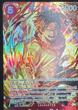 PORTGAS D. ACE ST15-005 NM SR PROMO ILLUSTRATION BOX VOL. 5 ONE PIECE 2026 - Image 4