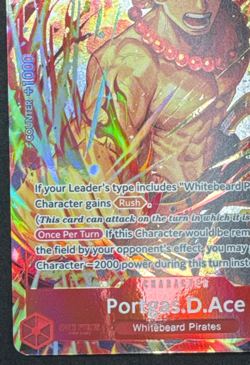 PORTGAS D. ACE ST15-005 NM SR PROMO ILLUSTRATION BOX VOL. 5 ONE PIECE 2026 - Image 5