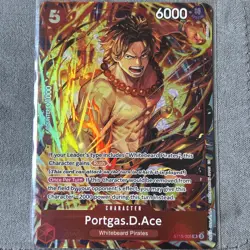 One Piece Illustration Box Vol. 5 Promo Portgas D. Ace ST15-005 SR English - Image 1