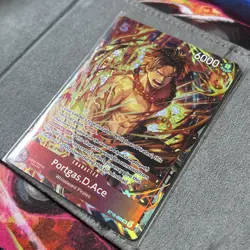 One Piece Illustration Box Vol. 5 Promo Portgas D. Ace ST15-005 SR English - Image 4