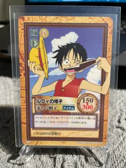 One Piece Carddass Hyper Battle First Stage Luffy C02 C05 1999 - Image 5