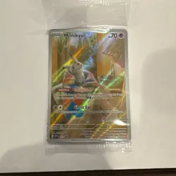 Mimikyu 075 Scarlet & Violet Pokemon Center Stamped Black Star Promo Sealed - Image 1