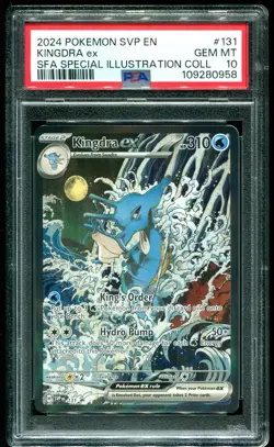 PSA 10 Kingdra ex Special Illustration Promo 2024 Pokemon Card #131 - Image 1