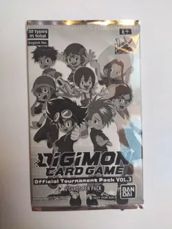 Official Tournament Pack VOL.3 sealed OVP Digimon Card Game - Image 1
