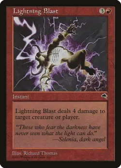4x Lightning Blast - LP - Tempest Block - SPARROW MAGIC mtg - Image 1