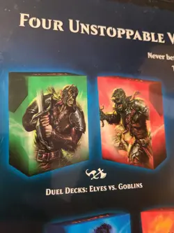 MTG Magic Duel Deck Anthology Factory Sealed 8 Deck Box Set w/ Dice Brand New - Image 4