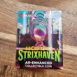 MTG - 1Secrets of Strixhaven AR-Enhanced Collectible Coin NEW PINFINITY - Image 1