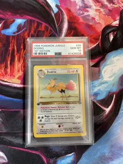 PSA 10 1st Edition Dodrio Jungle - (34/64) GEM MINT 1999 Pokemon English - Image 1