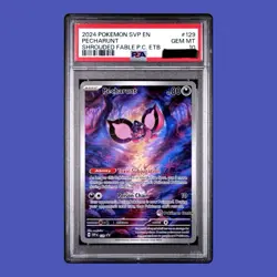 Pecharunt - 129 (Pokemon Center Exclusive) 129 Sv: Scarlet & Violet Promo PSA 10 - Image 1