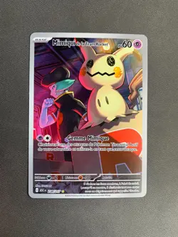 Carte Pokemon : Mimiqui de Team Rocket 238/217 Heros Transcendants Francais NEUF - Image 1