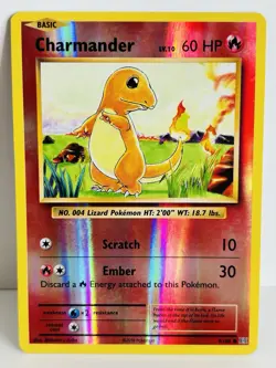 Charmander 9/108 Common Evolutions Pokemon Reverse Holo - Image 1