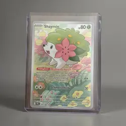 Pokemon TCG Shaymin 185/182 - Ewige Rivalen - Holo Illustration Rare - Near Mint - Image 1