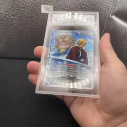 Carte One Piece Sanji Alternate Art OP12-041 CCC Grading 10 White Label FR - Image 5