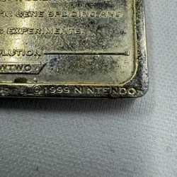 1999 MEWTWO Gold Bar Card Limited Edition Burger King Gold Plated Pokemon - Image 3