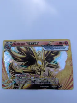 Delphox Break 14/124 Fates Collide Rare Pokemon Card TCG LP Condition - Image 1
