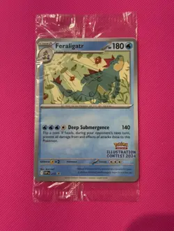 Pokemon Illustration Contest 2024 Sealed Promo Set 3 Cards - Image 1