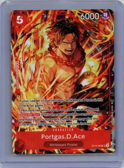 Portgas.D.Ace (Illustration Box Vol.5) Foil SR One Piece Promotion Cards ST15-00 - Image 1