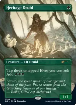 Heritage Druid Secret Lair NM MTG - Image 1