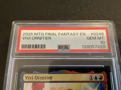 2025 MTG Final Fantasy Vivi Ornitier #0248 PSA 10 - Image 2